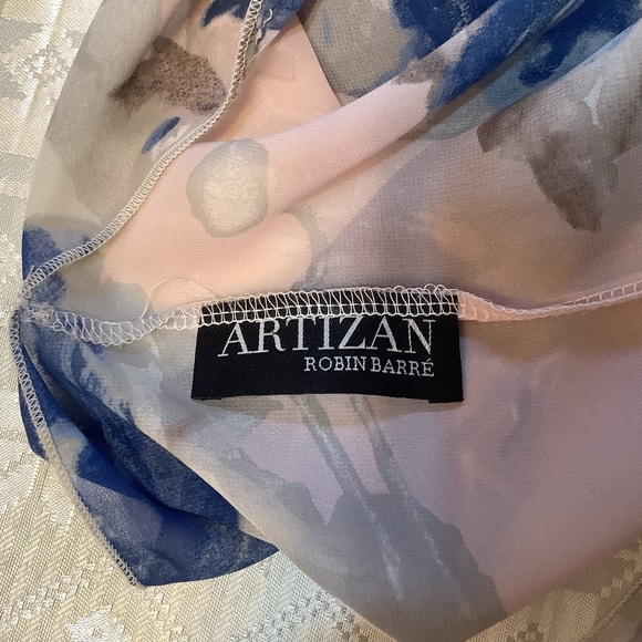 Artisan Robin Barre Kimono Women’s O/S Floral Resort Beachy Sleeves Bohemian - Picture 4 of 10